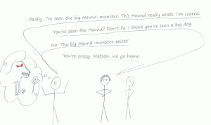 Is the Hound real? Watch Sherlock to find out.