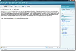 windows life writer